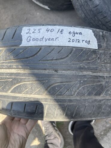 Шины: Шины 225 / 40 / R 18, Лето, Б/у, 1 шт, Легковые, GoodYear