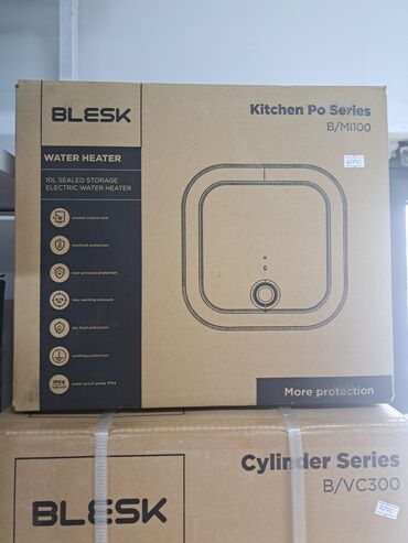 Накопительные водонагреватели: Накопительный водонагреватель Объем бака: До 10 л, Новый — 11