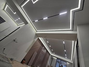 Натяжной потолок: Натяжной потолок Матовое, 3D потолки, Глянцевое Бесплатный замер, Гарантия, Монтаж — 4