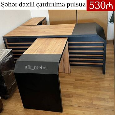Офисные, игровые кресла: Müdür masası 530 azn Yeni və Anbardan Satış Çatdırılma şəhər daxili