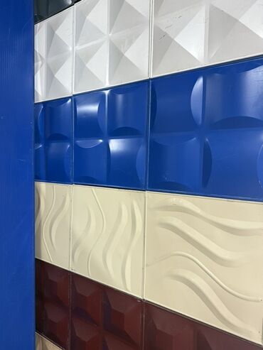 перегородки ширмы: 3D сайдинги для стен представлены в четырех различных дизайнерских