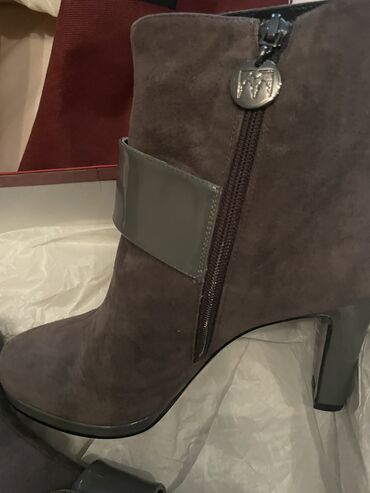 Botinka və botilyonlar: Ölçü: 37, rəng - Boz, Yeni — 7