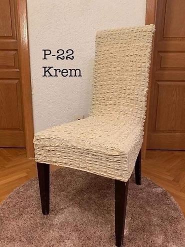 Ostali proizvodi za kuću: Prekrivaci Za stolice Bez karnera
6 komada -1900 Dinara — 14