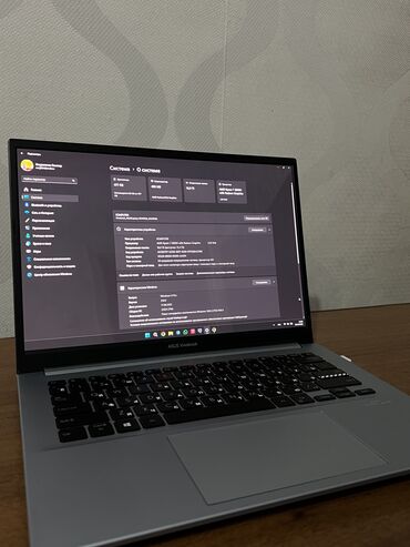 наушник для рации: Ноутбук, Asus, 16 ГБ ОЗУ, AMD Ryzen 7, 14 ", Б/у, Для работы, учебы, память NVMe SSD
