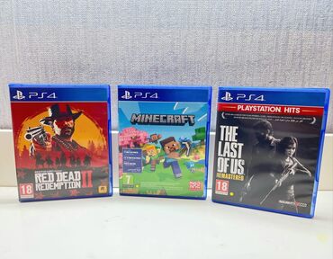 disk r20: Red Dead Redemption 2, Qarışıq janr, Yeni Disk, PS4 (Sony Playstation 4), Ödənişli çatdırılma