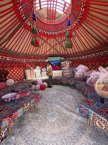Аренда юрт: Аренда юрты, Каркас Деревянный, 75 баш, Казан, Посуда, Самовар — 7
