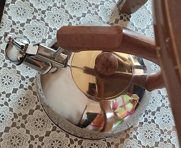 çaydan satışı: Çaydan satılır,materialı qaralmayandir nerjdir, 2litre qeder tutumu — 4