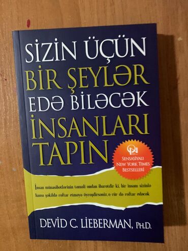 kitab tort: 💥Yeni gəldi💥 📚Devid C.Lieberman-Sizin üçün bir şeylər edə biləcək