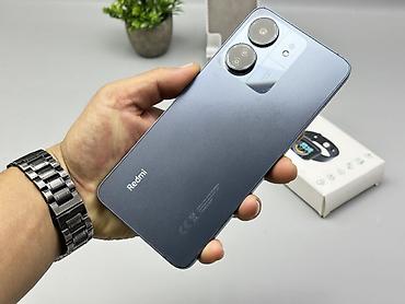 Redmi, Redmi 13C, Б/у, 128 ГБ, цвет - Синий, 2 SIM