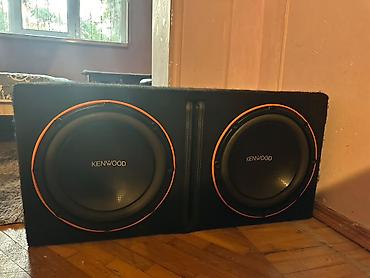 qapi dinamikleri: Kenwood ikili subwoofer + FOR-X XME-1200.1 monoblok gücləndirici — 1
