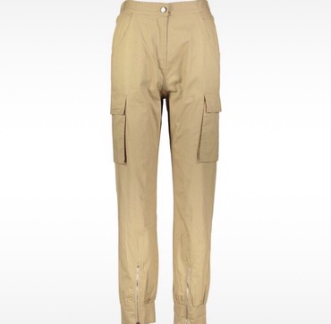 штаны мужские: Повседневные брюки, Хлопок, Высокая талия, Лето, S (EU 36)