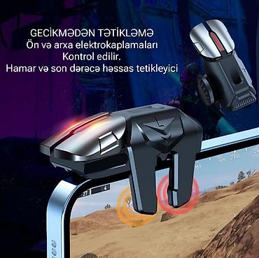pubg populerlik satış: Mobil oyun kontrol cihazı. Pubg 6 barmaq oynama imkanı. Sabit ve ince — 5