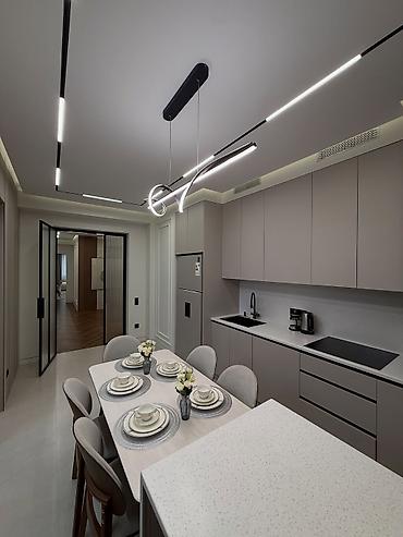 квартиры токмок: 3 комнаты, 122 м², Элитка, 9 этаж, Евроремонт — 2
