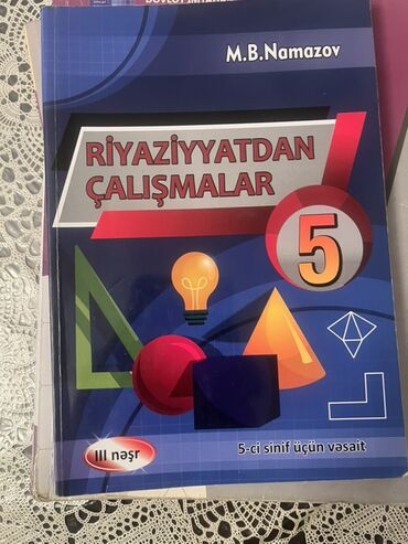 Riyaziyyat: M.B. Namazovun müəllifi olduğu, 5-ci sinif şagirdləri üçün nəzərdə
