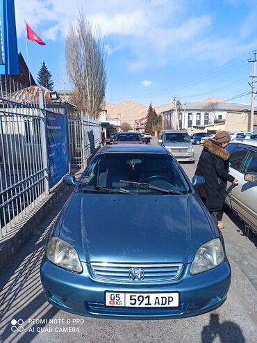 Honda: Honda Civic: 2000 г., 1.6 л, Автомат, Бензин, Седан