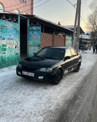 мазда 323 1990: Mazda 323: 1998 г., 1.6 л, Механика, Бензин, Седан