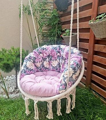 Baštenski nameštaj: Jastuk za ljuljasku okrugli,mocni,prelepi i moderni.Okrugli sedišni — 22