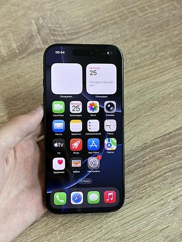 айфон 16 про бу: IPhone 16 Pro, Б/у, 256 ГБ, Черный, 90 % — 5