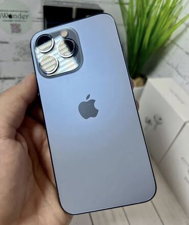 ddr2 8gb: IPhone 13 Pro, Б/у, 128 ГБ, Sierra Blue, Зарядное устройство, Защитное стекло, Чехол, 77 %