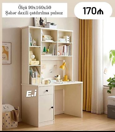 stol üzü: Yazı masası 170 azn rəng seçimi var istehsaldan çatdırılma var — 1