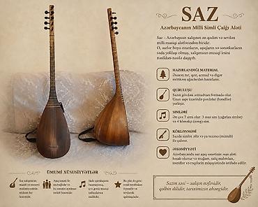 azerbaycan gitara mahnilari: Saz – Azərbaycanın milli simli musiqi aləti Məhsulun təsviri: - — 1