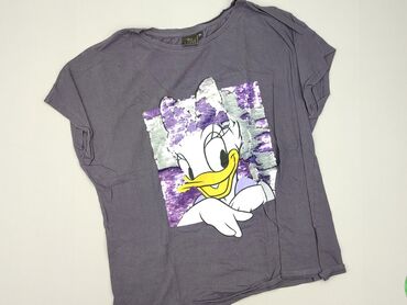 szara bluzki eleganckie: Women`s T-shirt, Disney, 2XL (EU 44)