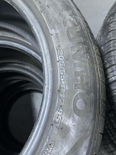 385 55: Шины 205 / 55 / R 17, Лето, Б/у, Пара, Легковые, Корея, Kumho — 3
