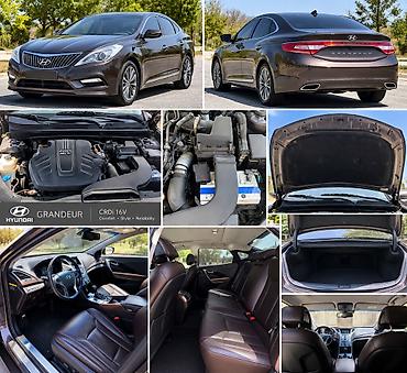Sbor motorlar və silindr başlıqları: Hyundai Grandeur Restyling,brown - Yanacaq tipi: Dizel (CRDi – Common — 10