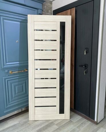 Otaq qapıları: Qonaq otağı üçün Yeni Otaq qapısı 90x205 sm Çərçivə ilə, Zəmanətli, Ödənişli quraşdırma, Pulsuz çatdırılma — 9