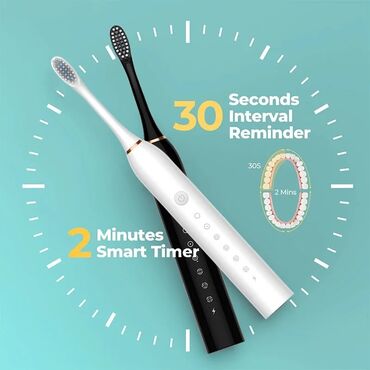 Другая техника для красоты и здоровья: Электрическая зубная щетка зарядка от usb Перезаряжаемая