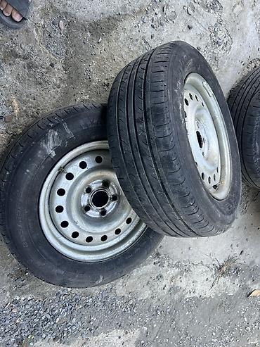 disk teker 14: İşlənmiş Disk təkər QAZ 205 / 65 / R 15, 5 Boltlu — 2