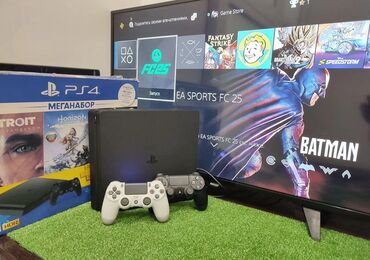 плейшен 4: Срочно продаю Playstation 4 slim 500gb Полная комплектация, 2
