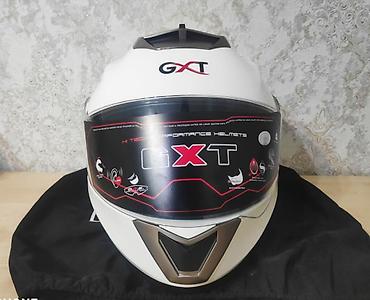 kask motor: GXT firması keyfiyyetli Yeni qutuda çənəsi açılan modulyar motosiklet — 3