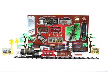пультовые машины детские: Игровой набор «Мой поезд» — классическая железная дорога с паровозом и
