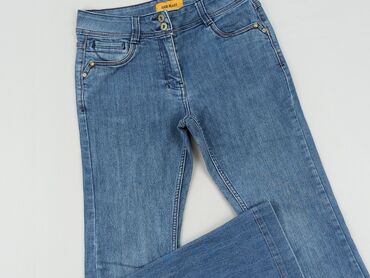 dżinsy dla puszystych z wysokim stanem: Jeans for women, S (EU 36)