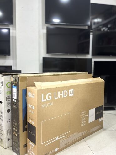 İşlənmiş Televizor LG 43" UHD (3840x2160), Ünvandan götürmə, Pulsuz çatdırılma