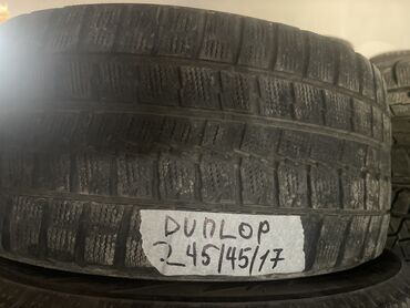 Шины: Шины 245 / 45 / R 17, Зима, Б/у, 1 шт, Легковые, Япония, Dunlop