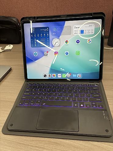 ipad pro 4: Планшет, Apple, память 256 ГБ, 12" - 13", Wi-Fi, Б/у, Классический цвет - Серебристый — 1