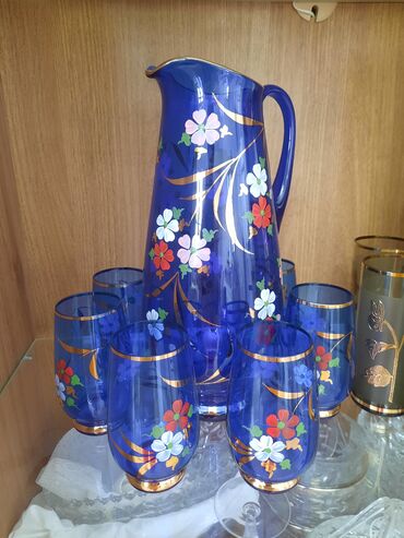 Другие товары для дома: ГРАФИН СО СТАКАНАМИ. БОГЕМИЯ!!! ЧЕХИЯ!!! СЕРВАНТНОЕ ХРАНЕНИЕ — 15