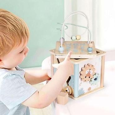 ruski deda mraz: DRVENA EDUKATIVNA KOCKA SORTER – ECO TOYS Šifra proizvoda: Opis: - — 6