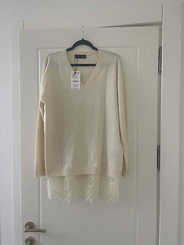 zara bot: Sviter, Zara, M, rəng - Bej — 1