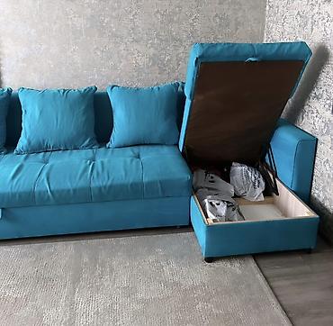 sofa: Угловой диван, C подушками — 2