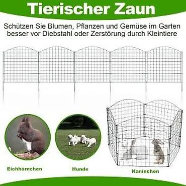 Baštenska dekoracija: Dekorativna baštenska ograda – komplet set cca 3,9 m - Tip — 24