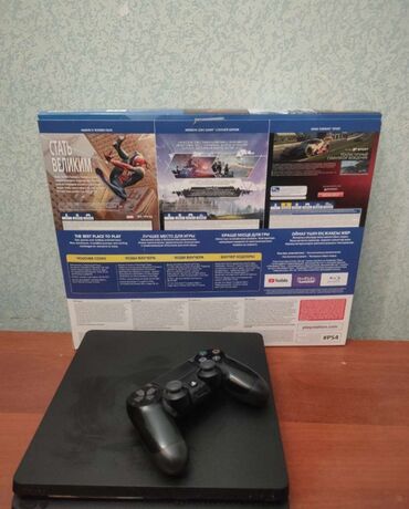 playstation 5 в бишкеке: Sony PlayStation 4 Slim 1TB,в хорошем состояниине вскрываласьне