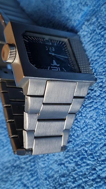 Ručni satovi: EDC by Esprit muški ručni sat – pravougaono kućište i čelična — 8