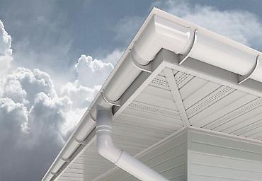 Сливы для крыш: Водосливная система полный комплект металлосайдинг профнастил — 12