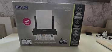 printer wf: Epson WorkForce WF‑100W portativ printer - Növ: A4 rəngli inkjet — 2
