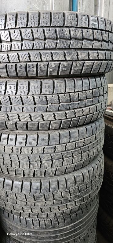 бу сапок: Шины 185 / 65 / R 15, Зима, Б/у, Комплект, Легковые, Япония, Dunlop