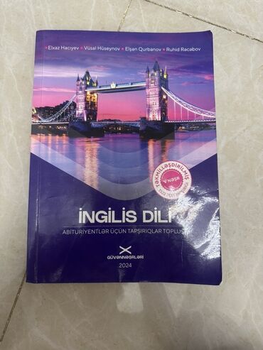 Bu kitab ingilis dili üzrə abituriyentlər üçün tapşırıqlar toplusudur