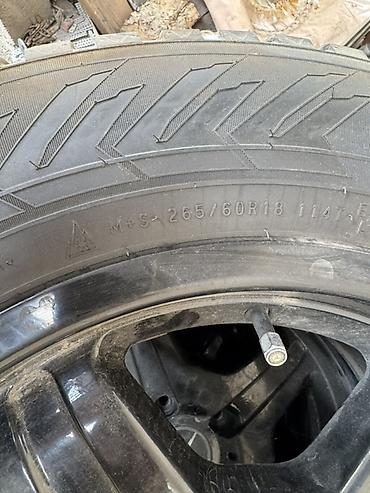 winter: Комплект зимних шипованных шин Nokian Nordman 5 SUV на дисках AMG на — 4